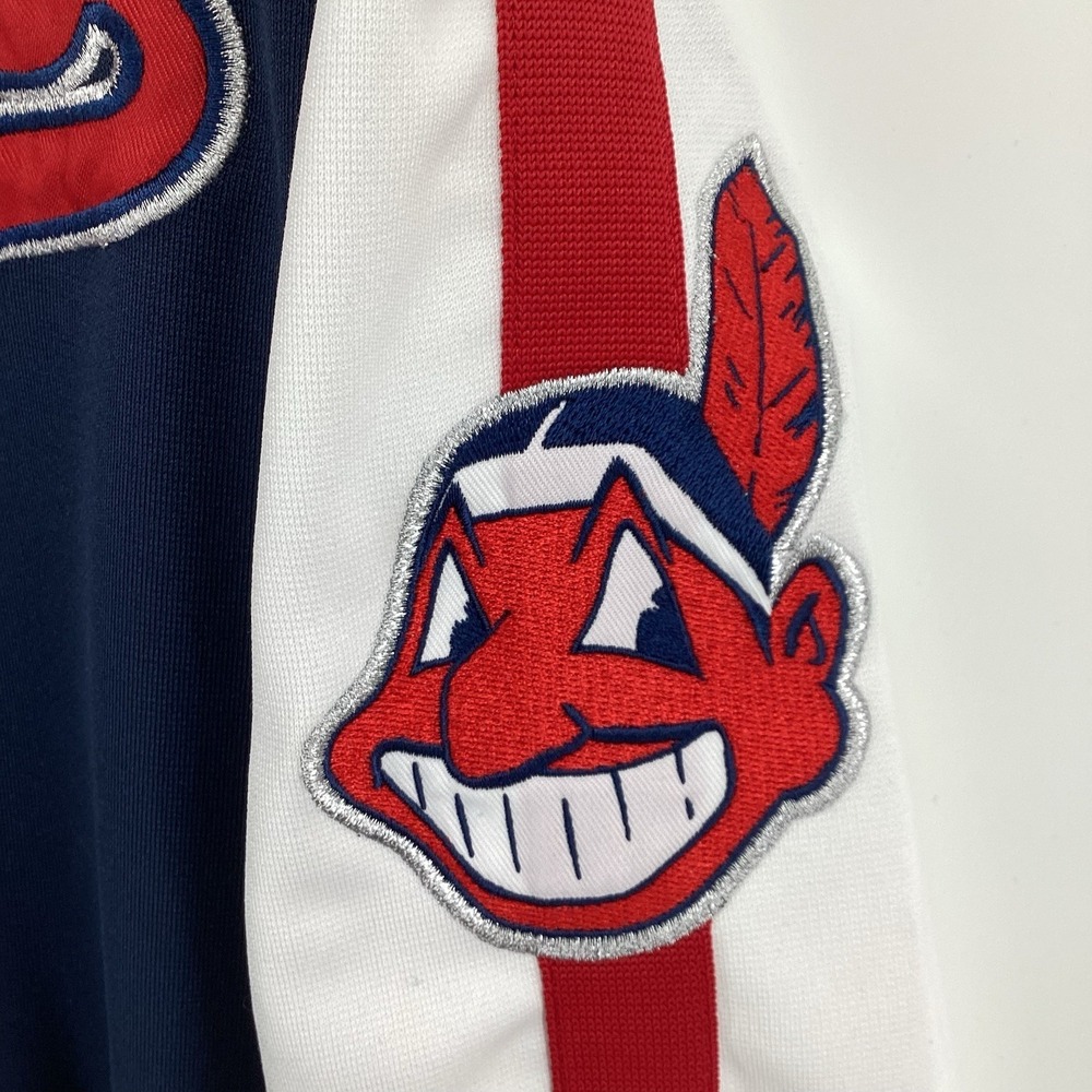 Vintage Men's Dynasty Cleveland Indians  Chief Wahoo  Full Zip  Jacket MLB - Picture 5 of 11